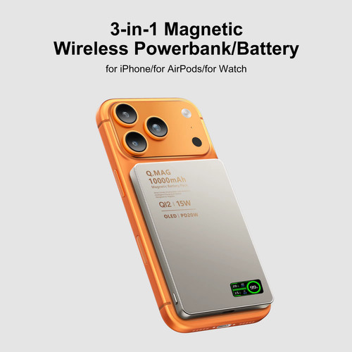 Magsafe powerbank 10000mah qi2 - powerbank,