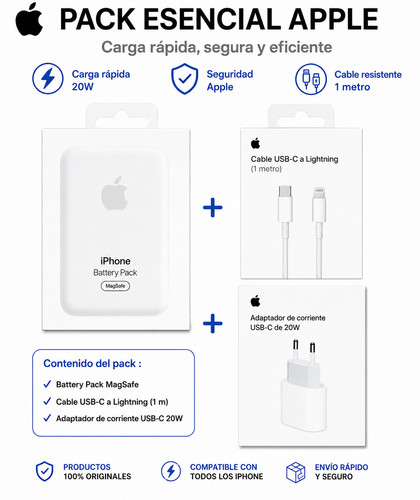 Pack apple magsafe - apple, battery
